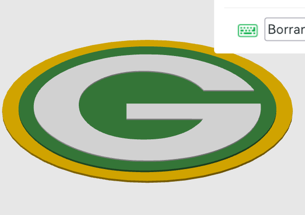 STL file Green Bay Can cooler