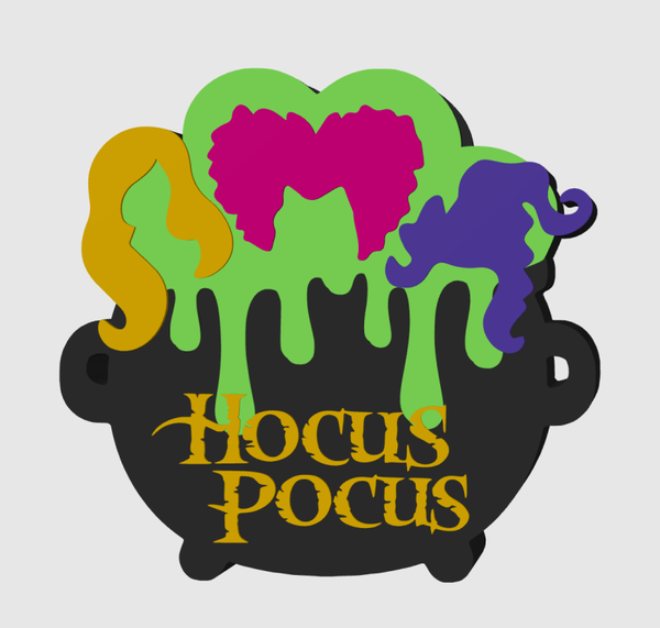 File 3mf Pencil Holder Hocus Pocus