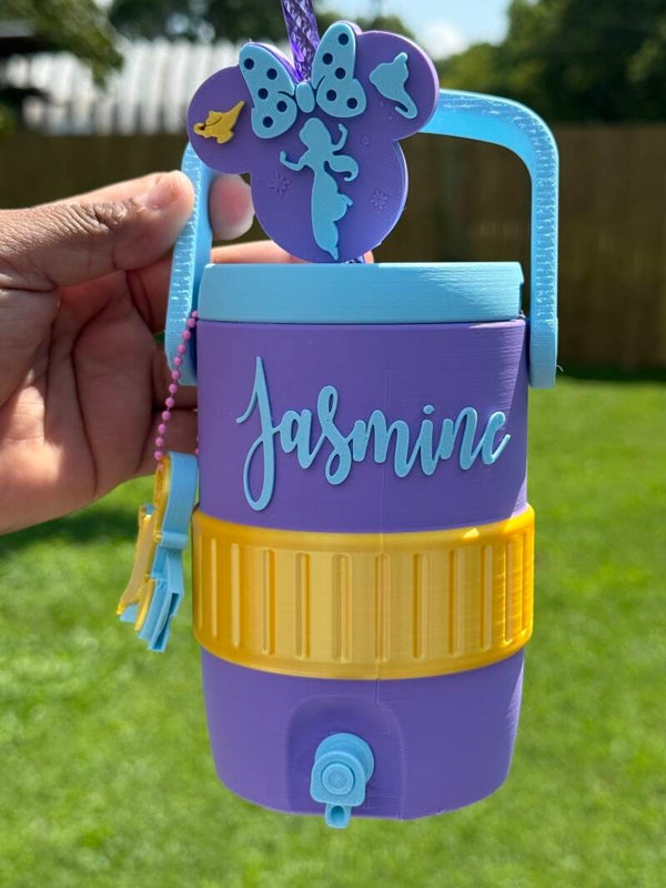 File 3mf Mix can cooler Koozie Jasmine