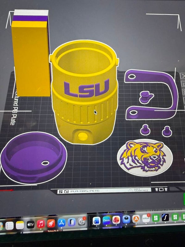 STL file Can Cooler Louisiana