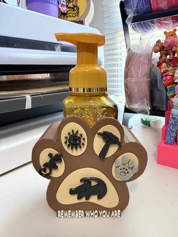 Stl File Soap Holder Lion