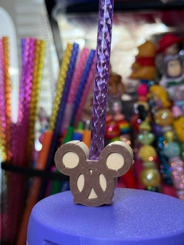 Stl file Pretzl Straw topper