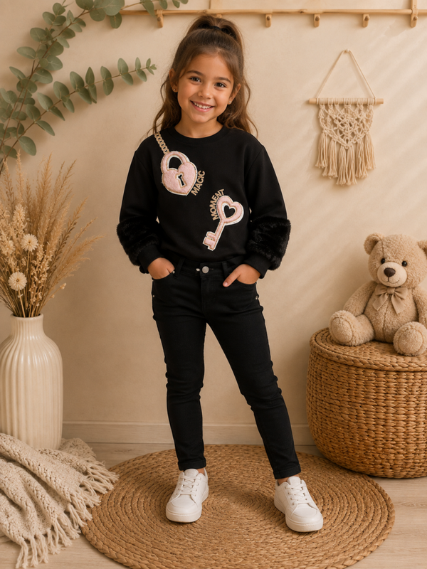 🖤 Zwarte Magic & Moment Sweater 🖤