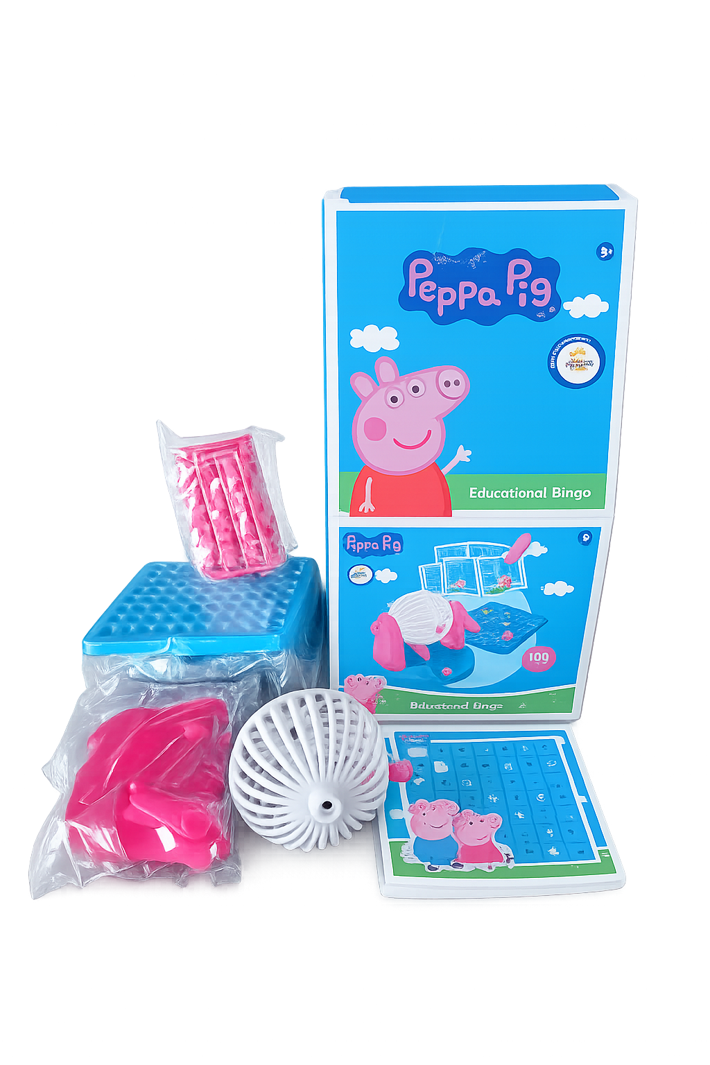 Peppa Pig Educatieve Bingo – Leren & Spelen! 🐷🎲