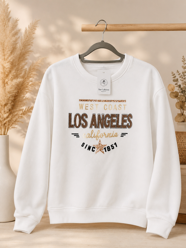 🤍 West Coast Los Angeles Sweater