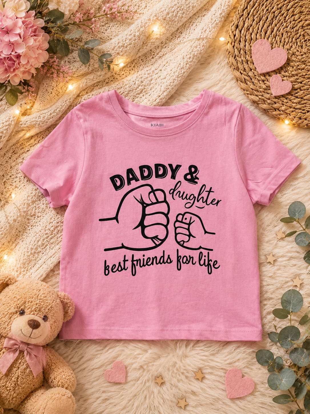🩷 Daddy & Daughter T-shirt – Best Friends for Life