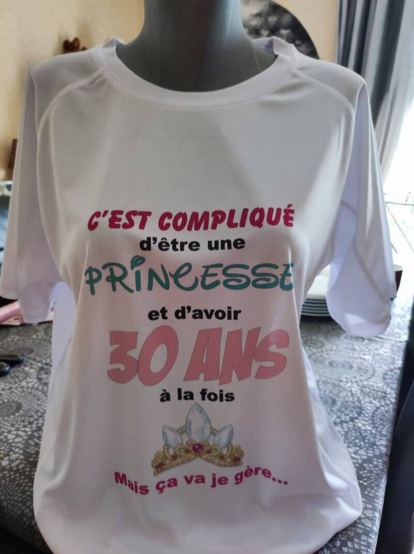 T-Shirt c'est compliqué d'être une Princesse