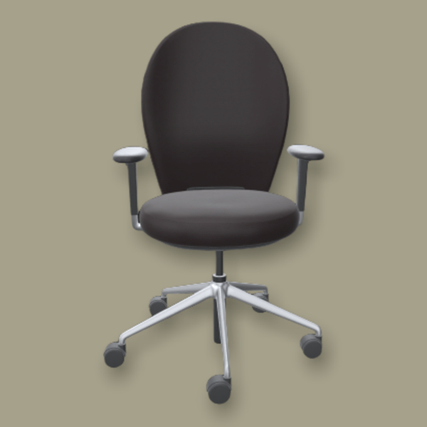 Gestoffeerde Ergonomische Arbo Thuiswerkplek Bureaustoel Girsberger Marva