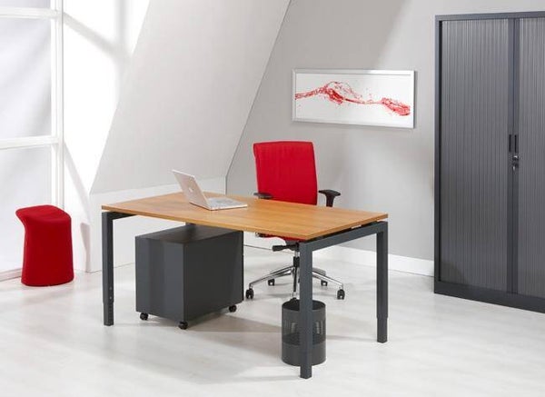 Bureautafel 4Q 80x80cm