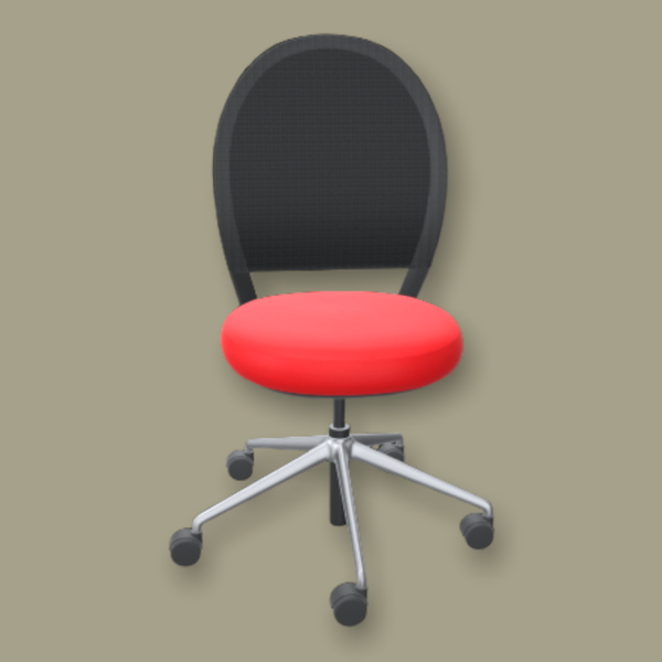 Ergonomische Arbo Thuiswerkplek Bureaustoel Girsberger Marva Rood