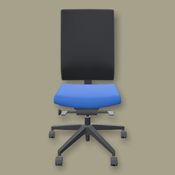 Ergonomische Arbo Thuiswerkplek Bureaustoel Girsberger Yanos Blauw