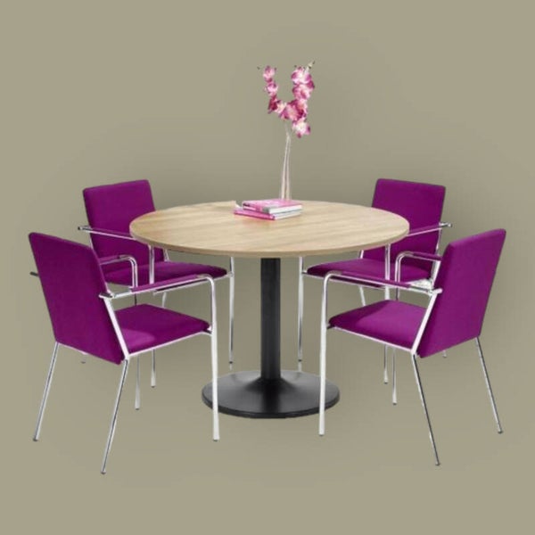 Ronde vergadertafel Ø120cm