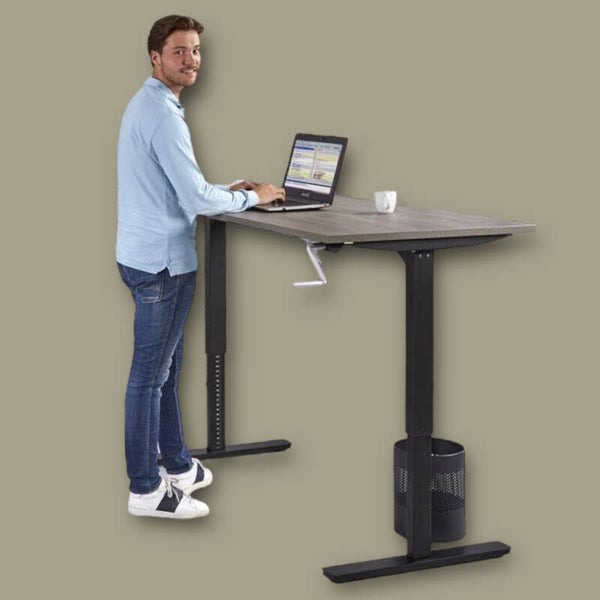 Slinger verstelbaar Zit-Sta bureau 180x80cm