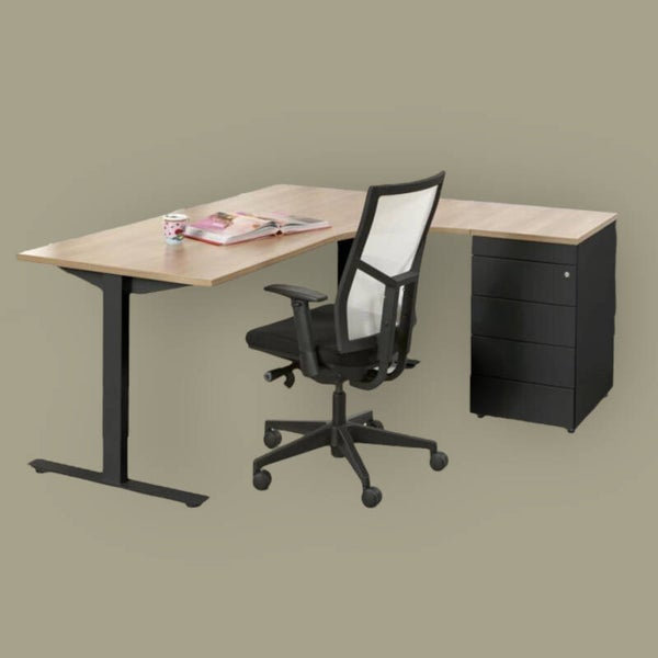 Tendenz Hoekbureau 160x120cm rechts