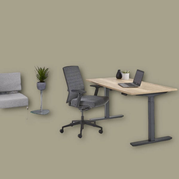 Elektrische zit-sta werkplek pro 180x80cm