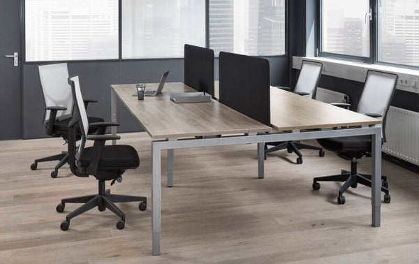 Bench werkplek 4Q 320x165cm