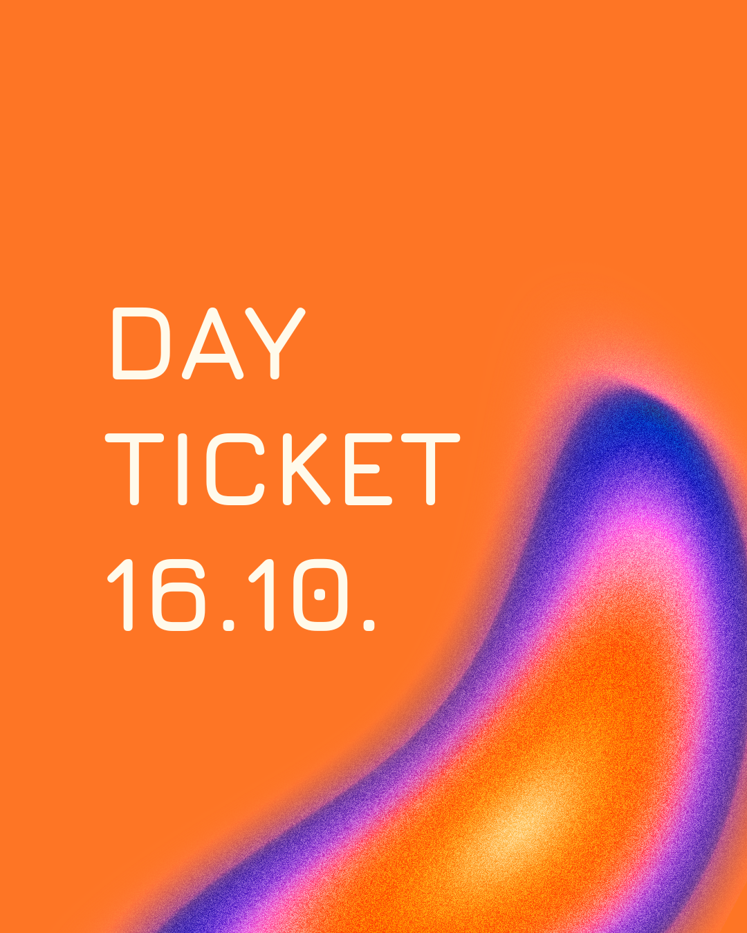 Day Ticket - Friday 16th
