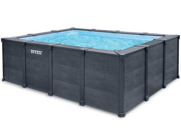 Intex Graphite Grey Panel 26396NP - Piscina fuori terra