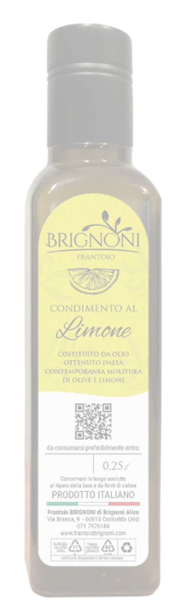 Olijfolie - limone - 0,25L