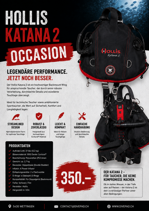 Hollis Katana 2 Occ.