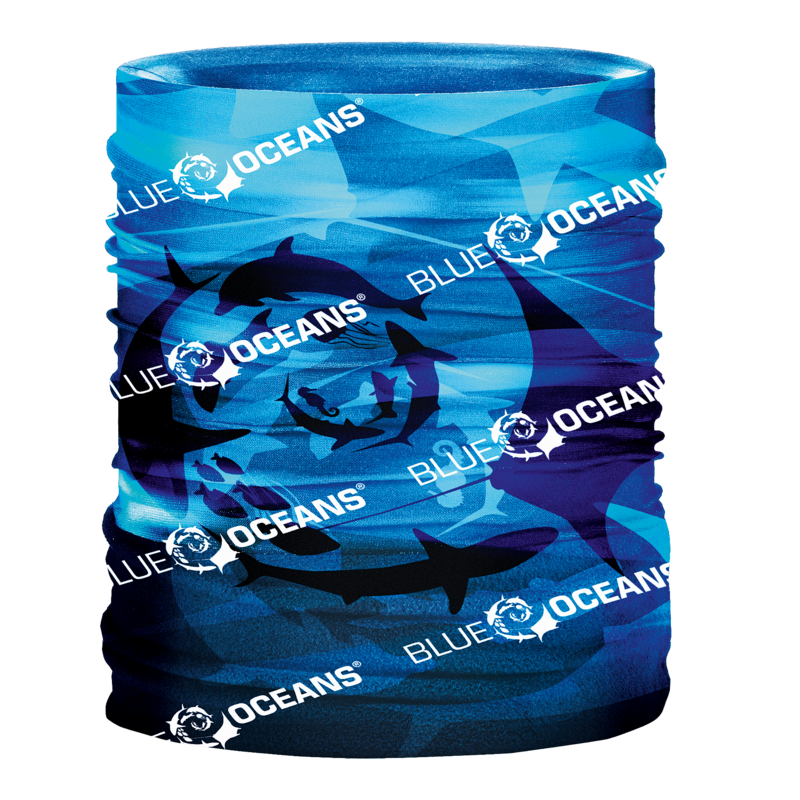 BLUE OCEANS LOOP BANDANA