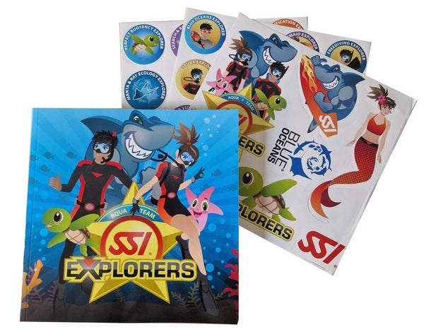 SSI Explorer Buch & Sticker