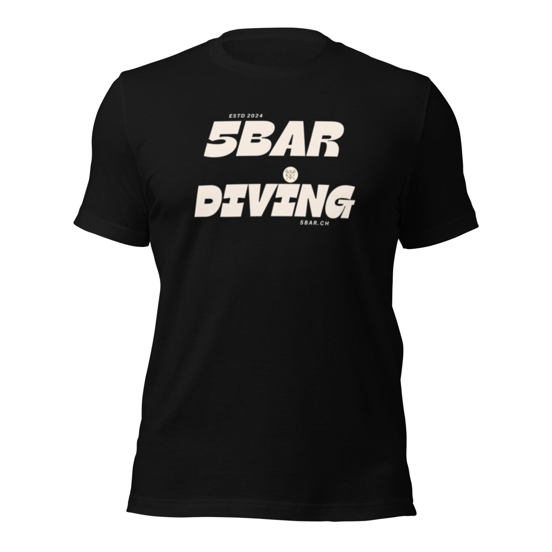 5bar.ch -  ESTD. 2024 Herren T-Shirt für Taucher