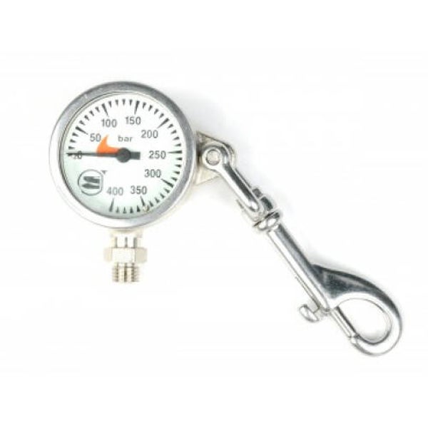 Manometer Mineral mit Karabiner