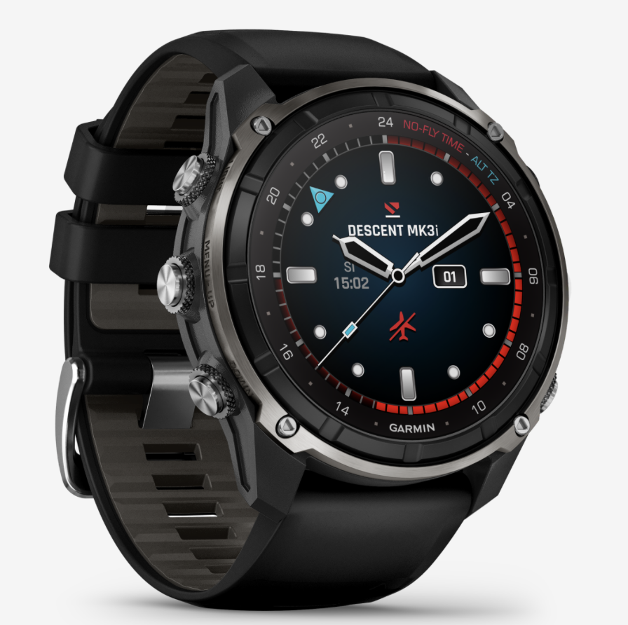 Garmin - Descent Mk3i - Titanium/Schwarz PVD Titan