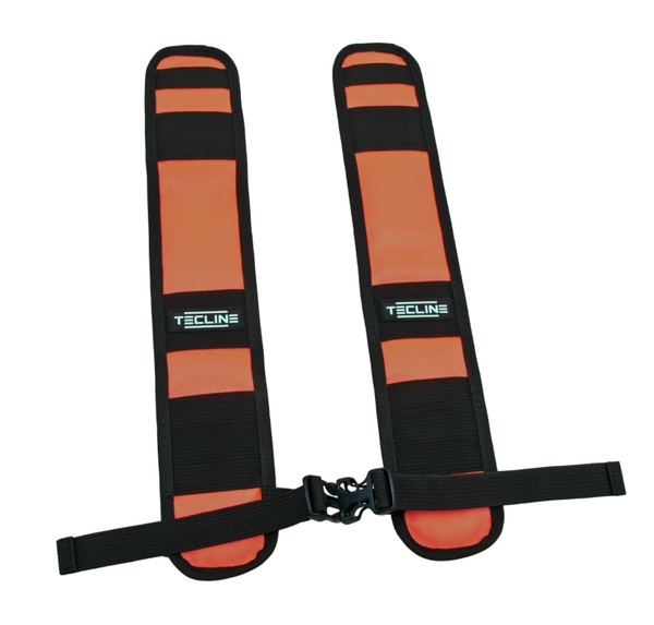 Set of shoulders for harness TecLine Comfort - Orange