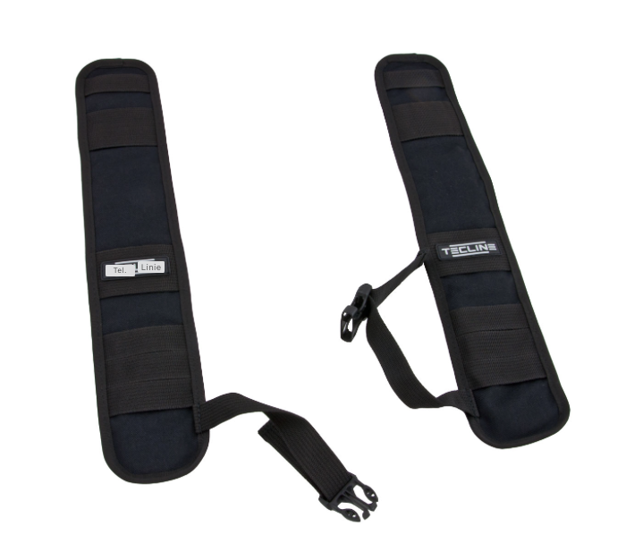 Set of shoulders for harness TecLine Comfort - Black