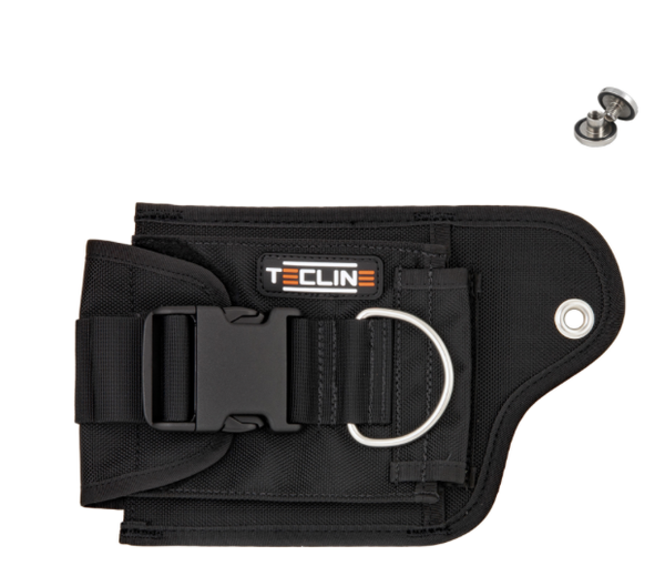 Weight pocket left with moveable d-ring - Tecline