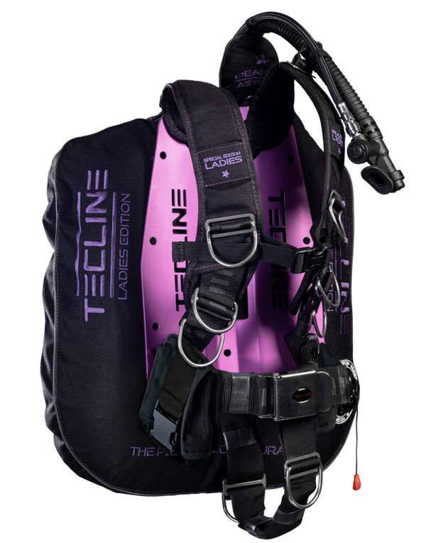 Peanut 21 (21kg/46lbs), backplate purple - LADY SET - weight 4,00 kg
