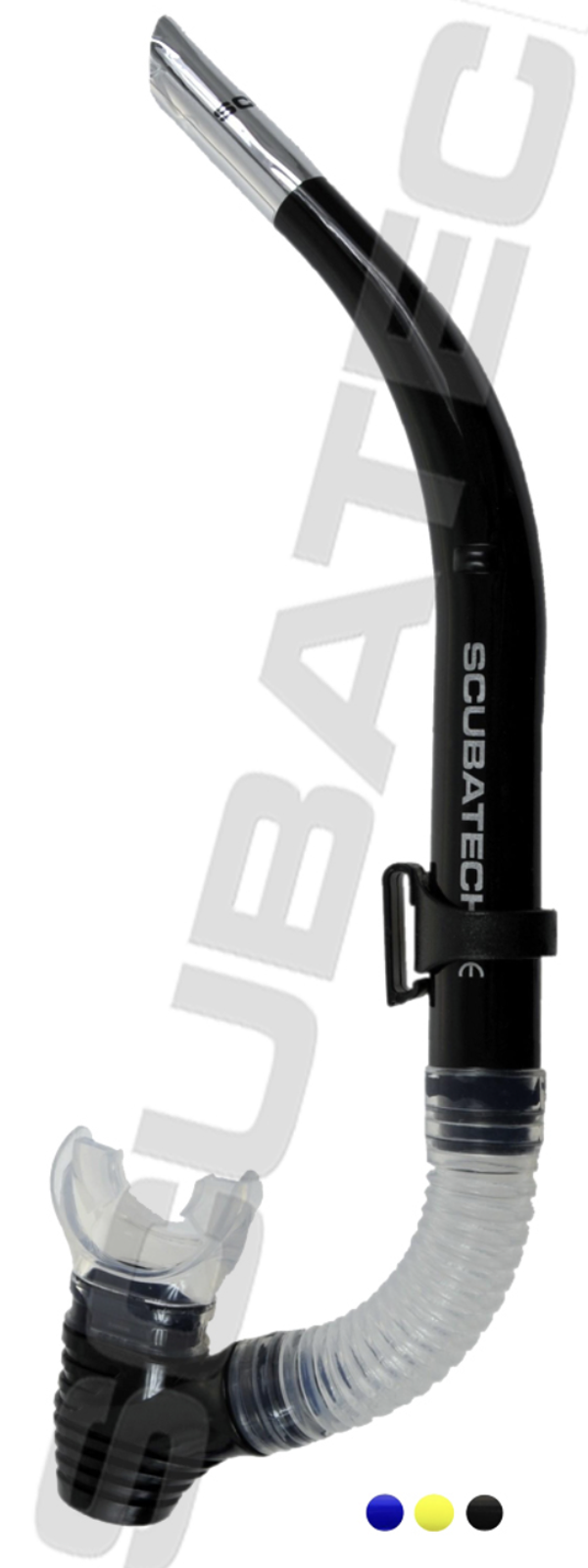 Snorkel SK 02 with valve without freetop black