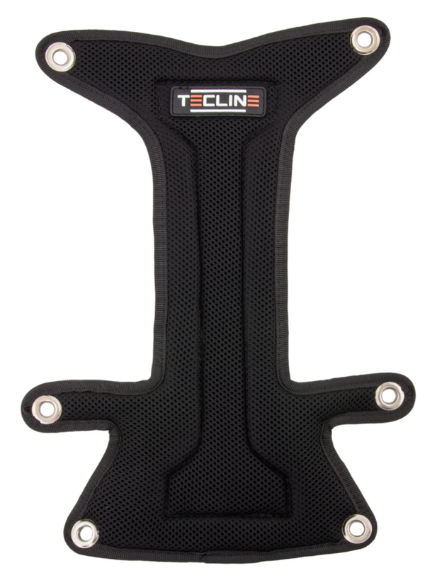 Backplate soft pad "H" with buoy pocket - without bolts and nuts