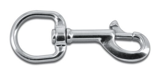Inox Karabiner DIR Style 120 mm