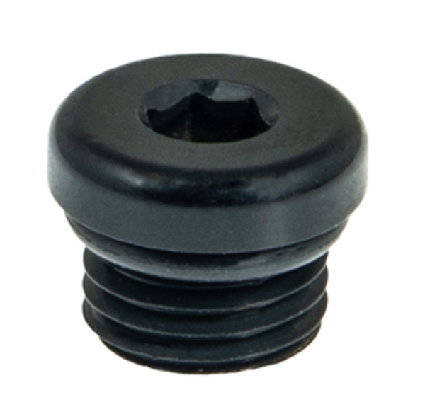 HP plug 7/16" I-st st., black - ver.2