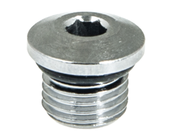 LP plug 3/8˝ I-st st. - chrome