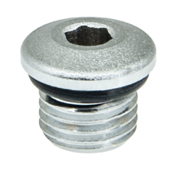 LP plug 3/8˝ I-st st. - mat chrome