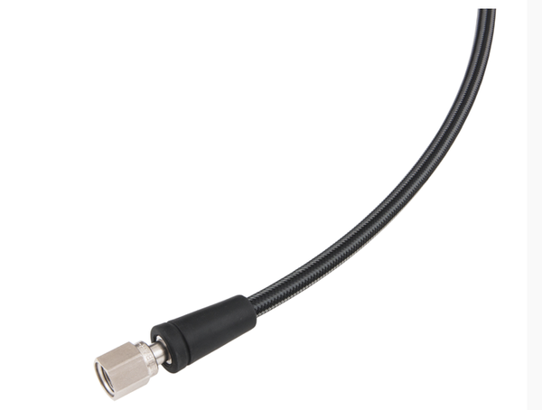 Tecline - XTR HP hose 0,80 m, Carbon HD