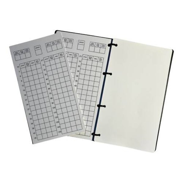 Ersatzseiten für Wetnotes 50 Seiten mit Runtime Tabelle