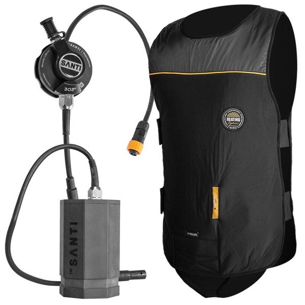 SANTI VEST COMBO+ SET (HEIZWESTE + THERMOVALVE 303 + AKKUTANK)