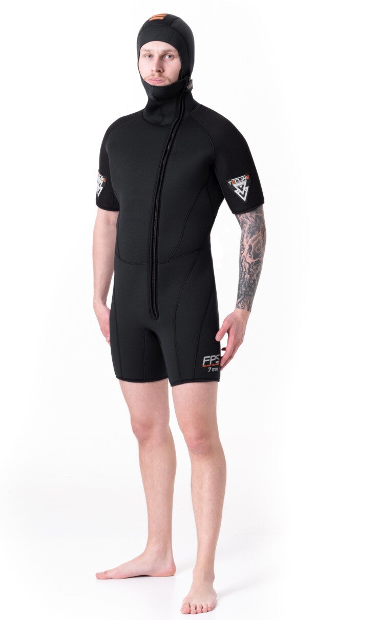 Tecline - Veste mit Kabuze, 5mm oder 7mm