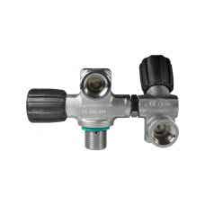 Scubatec Monoventil mit Zweitabgang links Air 230