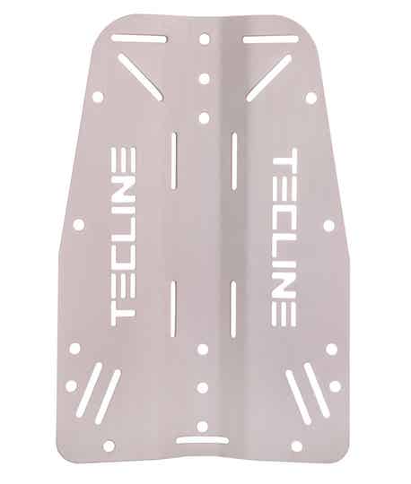 Tecline - STANDARD BACKPLATE ALU 3MM (0,85 KG) SILVER