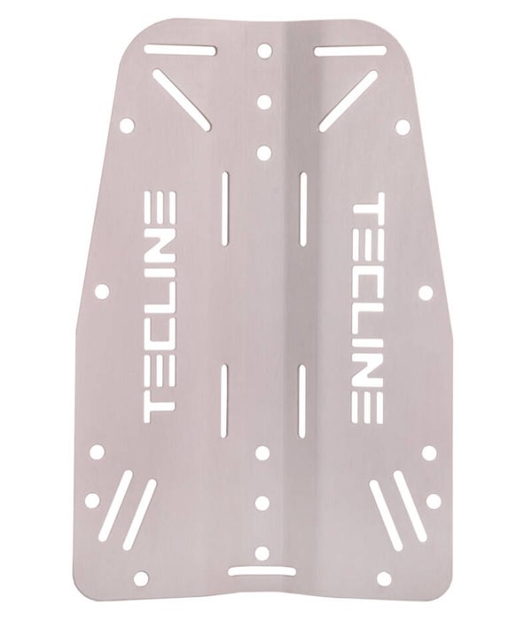 Tecline - STANDARD BACKPLATE ALU 3MM (0,85 KG) SILVER