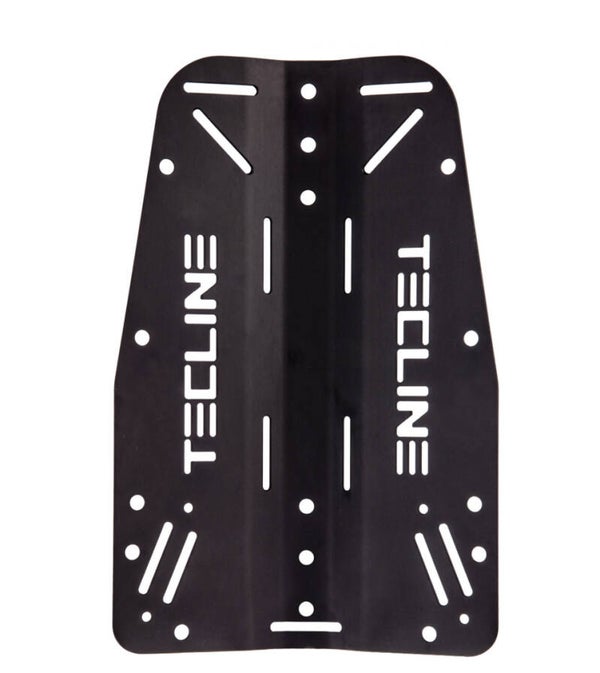 Tecline - STANDARD BACKPLATE ALU 3 MM, (0,85 KG) BLACK