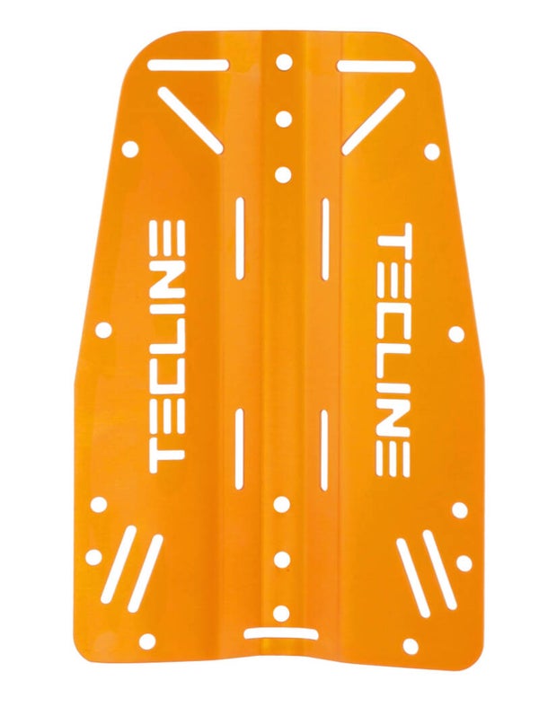 Tecline - STANDARD BACKPLATE ALU 3 MM, (0,85 KG) ORANGE