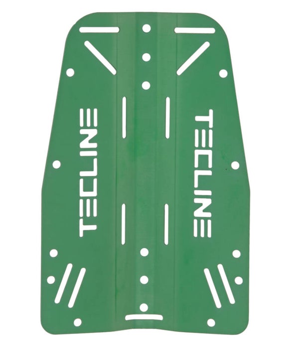 Tecline - STANDARD BACKPLATE ALU 3 MM, (0,85 KG) GREEN