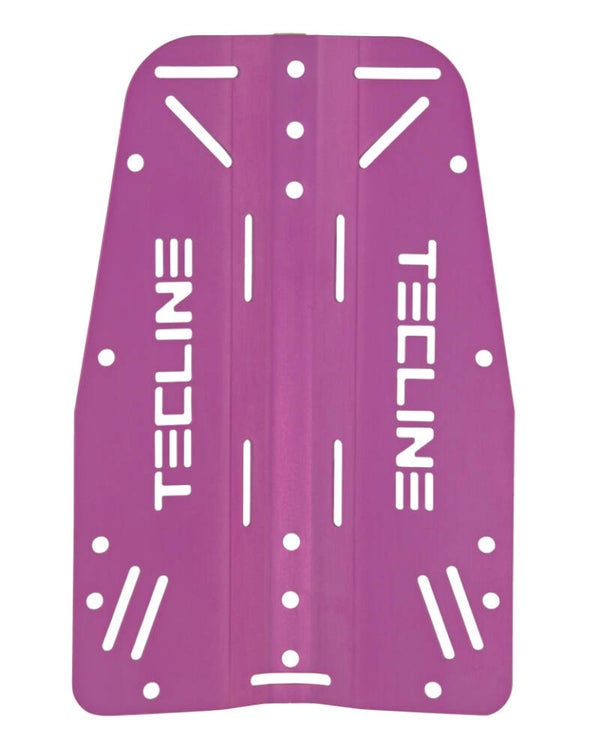 Tecline - STANDARD BACKPLATE ALU 3 MM, (0,85 KG) PURPLE